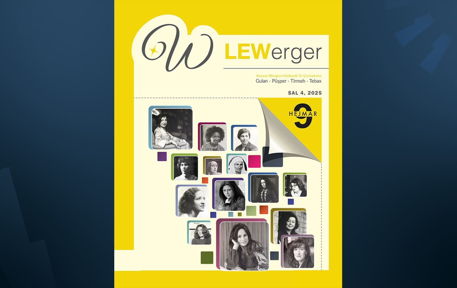 Berga hejmara 9an Kovara LEWergerê/ Wêne: LEWerger