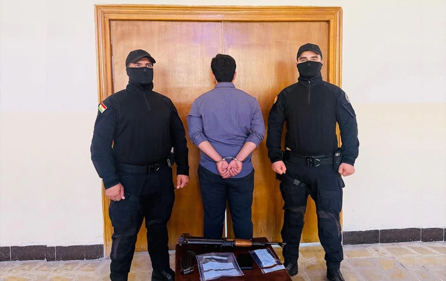 Zanlı gözaltına alındı. / Foto: Rûdaw