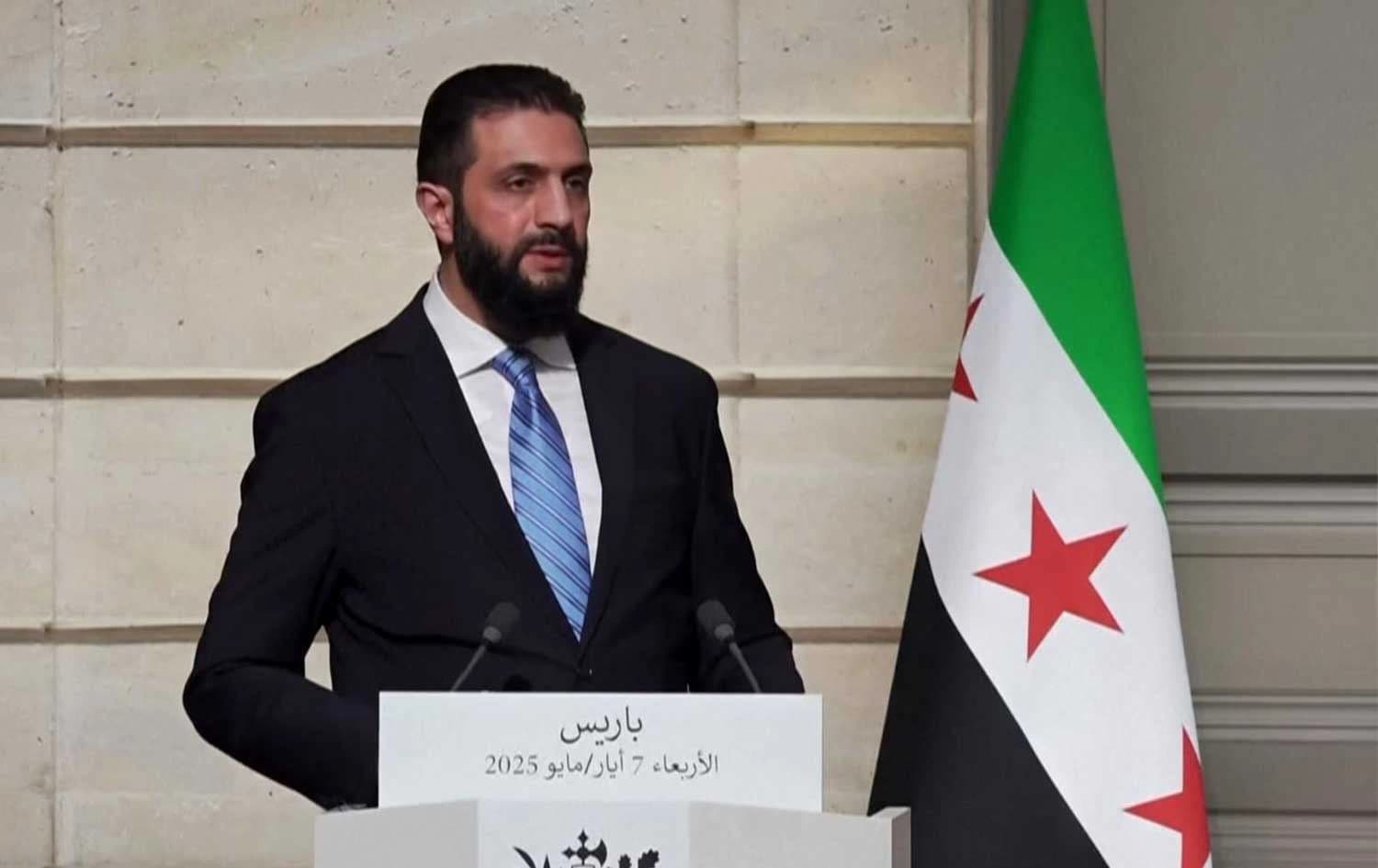 ئەحمەد شەرع، سەرۆکی دەسەڵاتی راگوزەری سووریا 