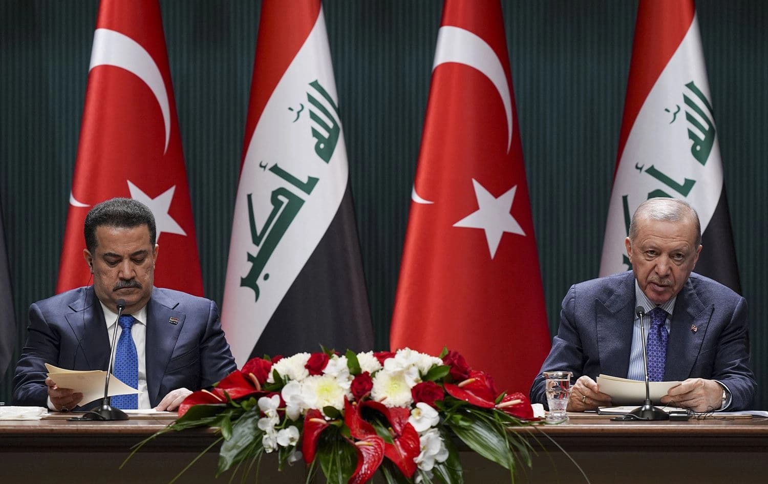 Mihemed Şiya Sûdanî û Recep Tayyîp Erdogan / Wêne: Rûdaw