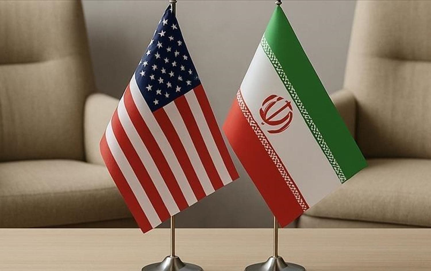 ئاڵای ئێران و ئەمریکا. 