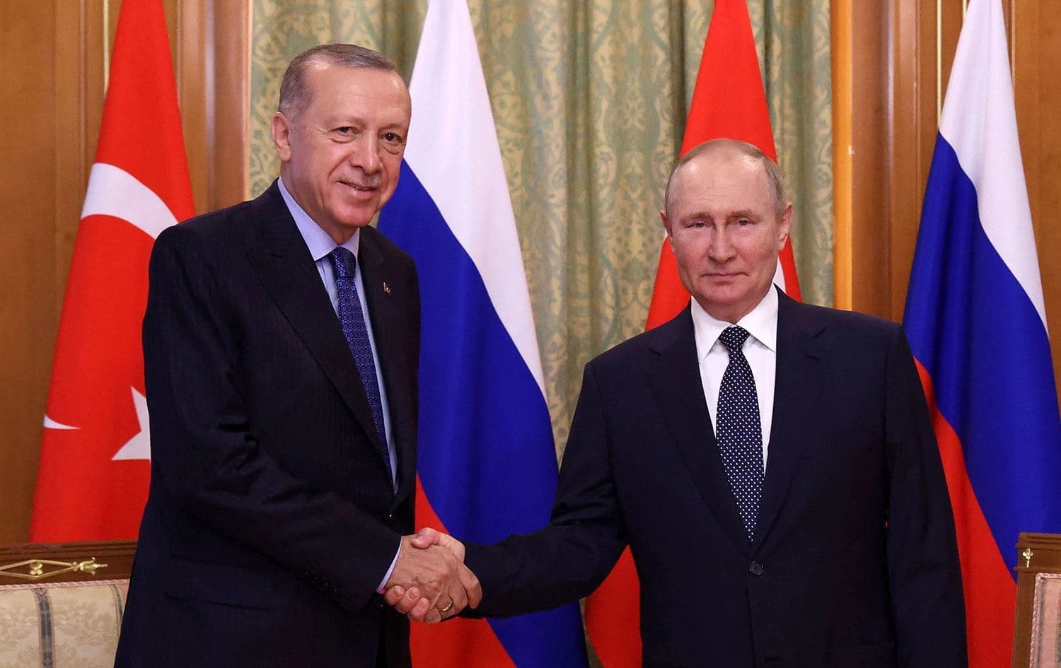 Recep Tayyîp Erdogan û Vladimir Putin \ Wêne: AFP