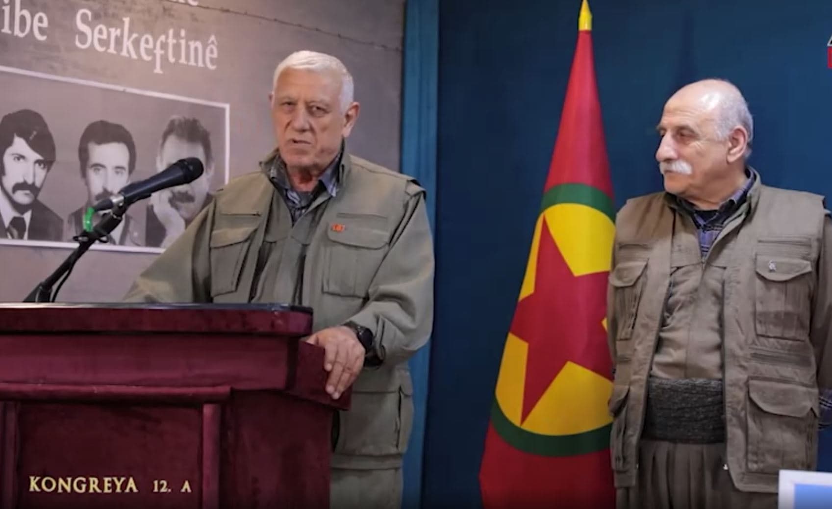 Cemîl Bayik û Duran Kalkan / Wêne: Ji dîmenan