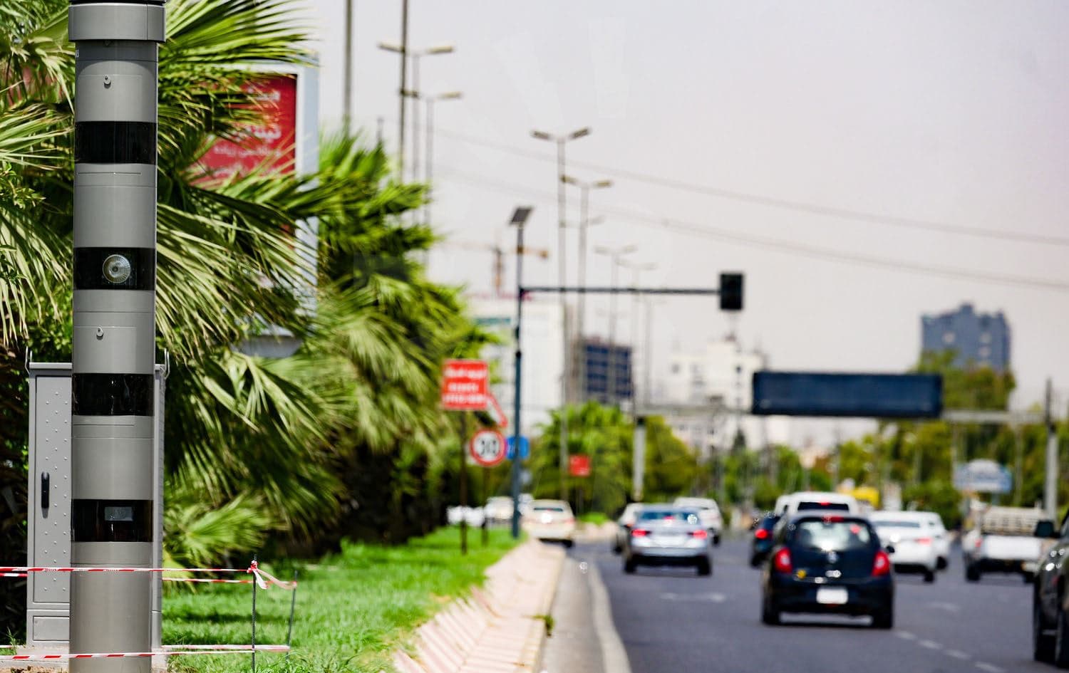 Undated picture of a speed camera in Erbil. Photo: Bilind T. Abdullah/Rudaw