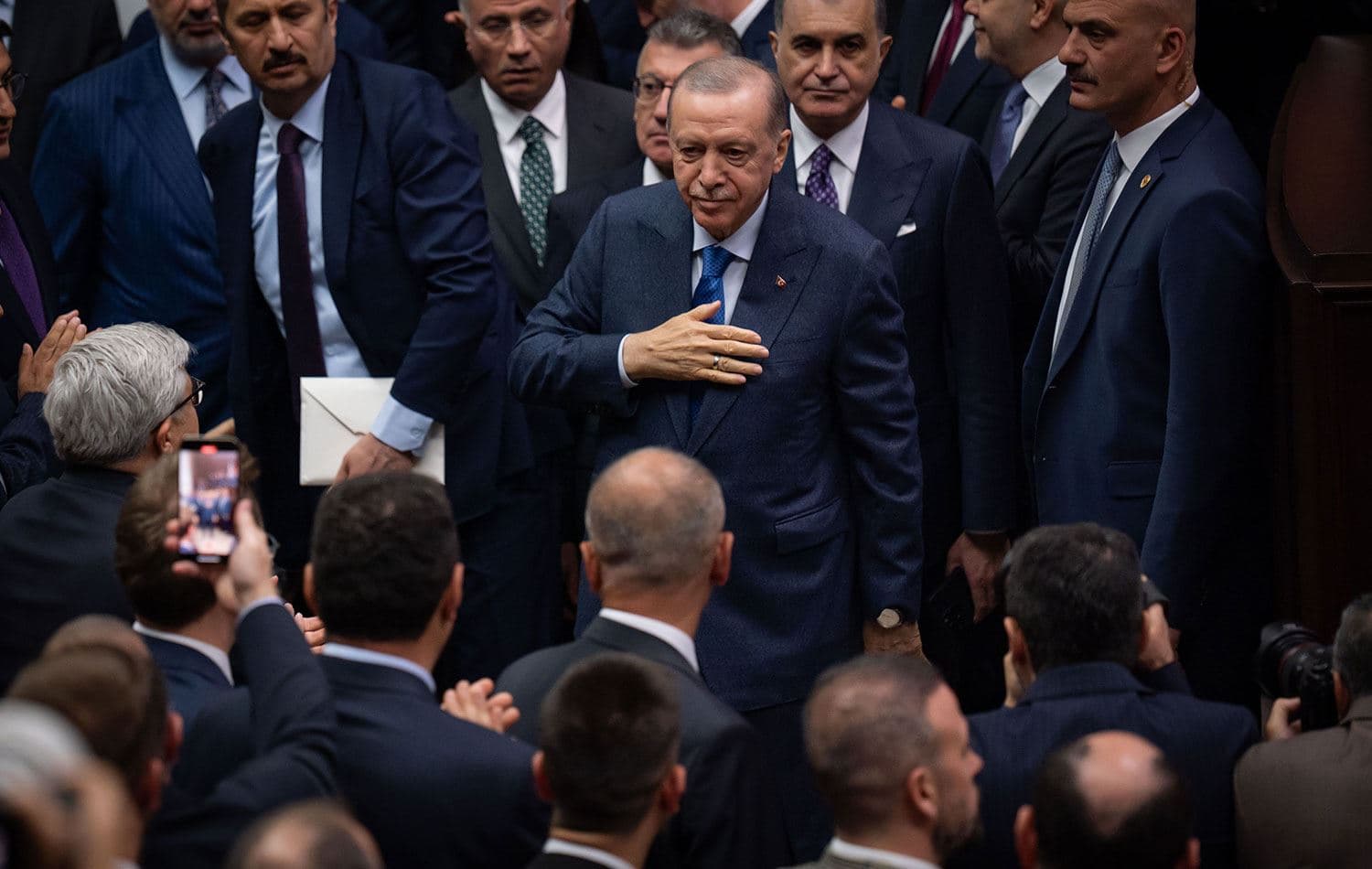 Erdoğan AK Parti grup toplantısına katıldı. / AA
