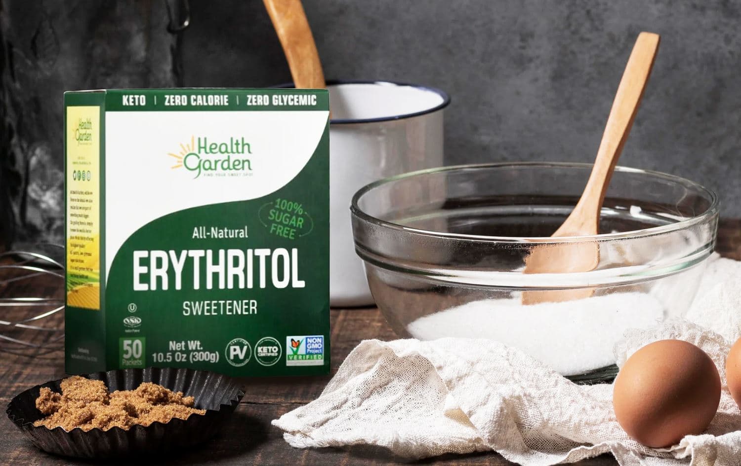 بەرهەمێک کە ئەو شیرینکەرە دەستکردەی تێدایە. وێنە: Health Garden