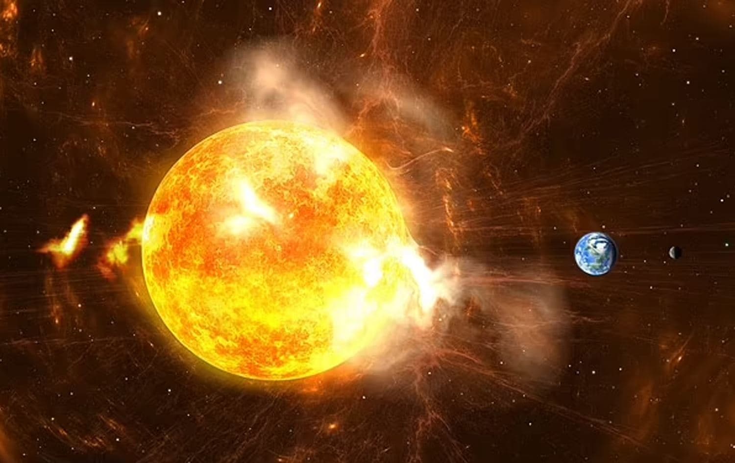 رۆژی سێشەممەی رابردوو، گەردوونناسان لە کاتی چاودێریکردنی خۆردا، بینییان پەڵە پلازمایەکی گەورەی فڕێداوەتە دەرەوە. 