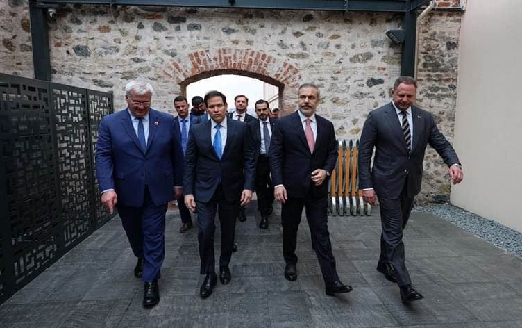 Şandeyên Tirkiye, Amerîka û Ukraynayê\ Wêne: AA