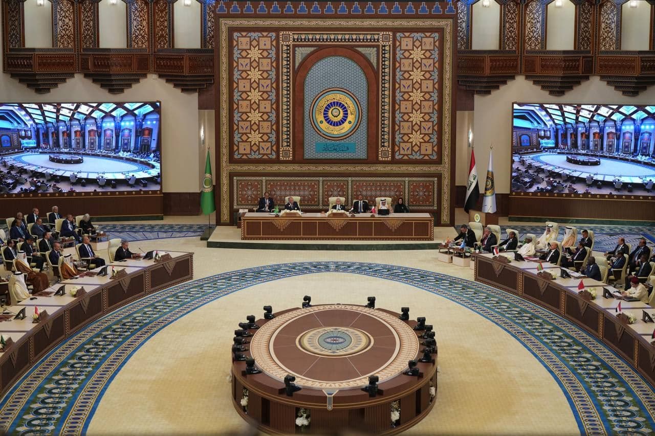 The 34th Arab League summit in Baghdad on May 17, 2025. Photo: Iraqi government 