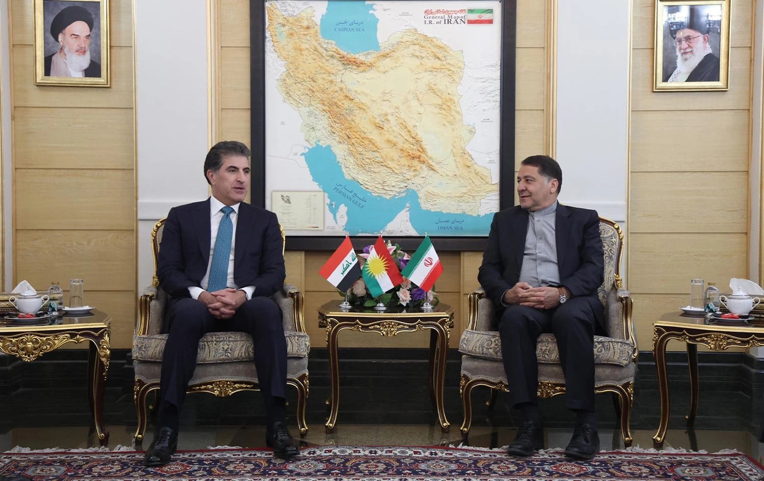 Nêçîrvan Barzanî li Tehranê ye Wêne: Serokatiya Herêma Kurdistanê