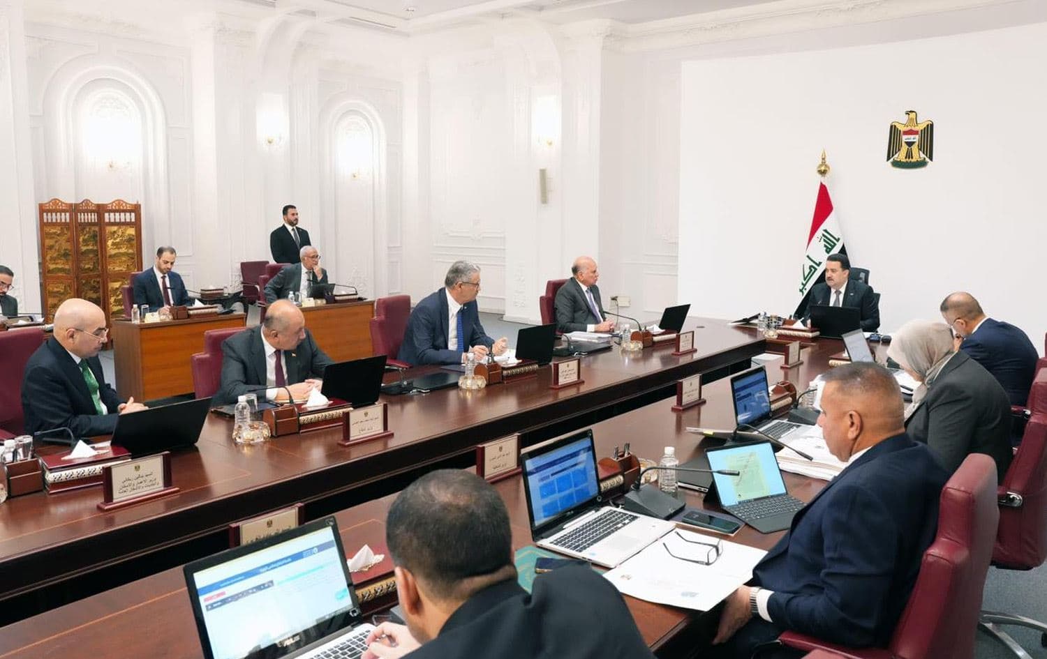کۆبوونەوەی هەفتەی رابردووی حکومەتی عێراق