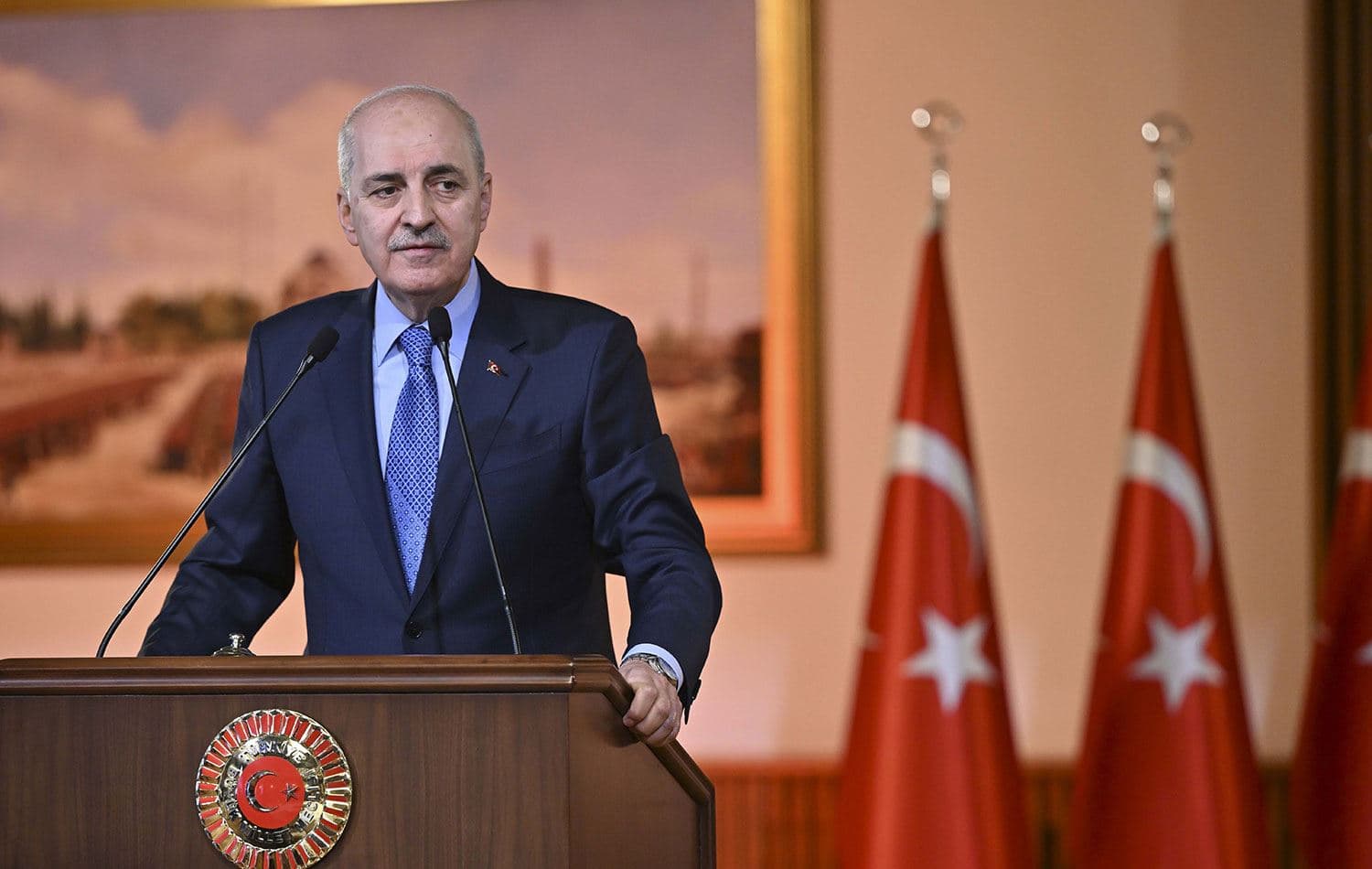 Meclis Başkanı Numan Kurtulmuş. / AA
