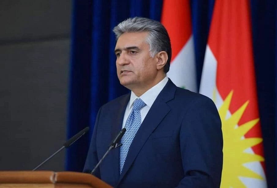 Wezîrê Karên Navxwe yê Herêma Kurdistanê Rêber Ehmed / Wêne: Arşîv