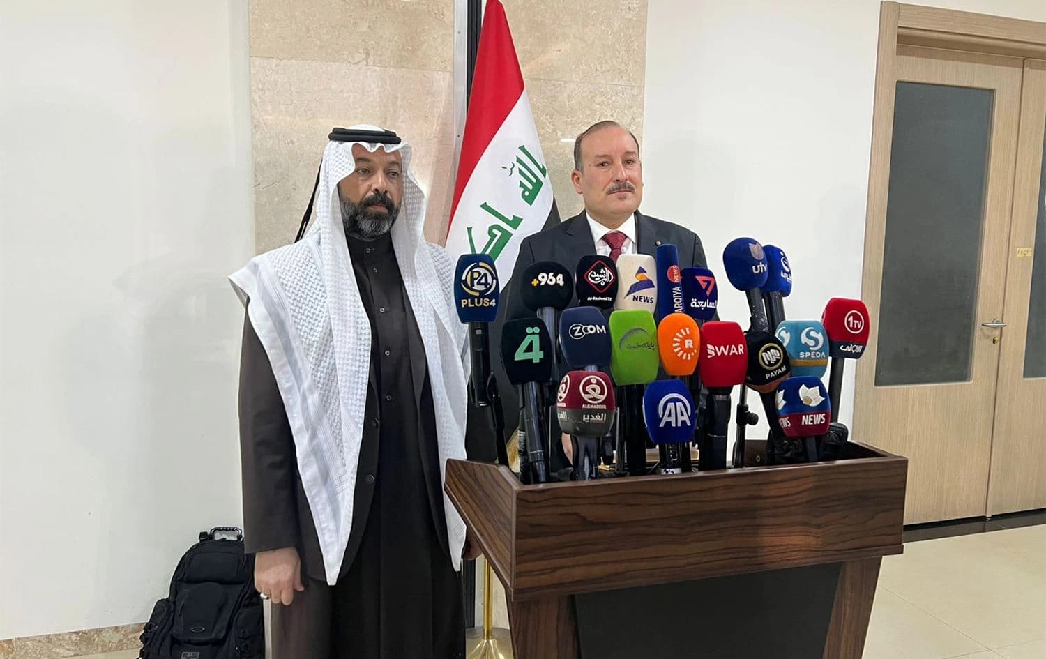 رەعد ساڵح و شێخ زاهیر ئەنوەر عاسی ئەندامانی ئەنجوومەنی پارێزگای کەرکووک