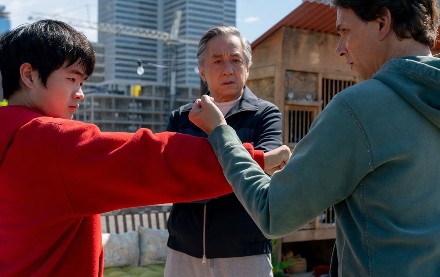 دیمەنێک لە فیلمی "Karate Kid: Legends" 