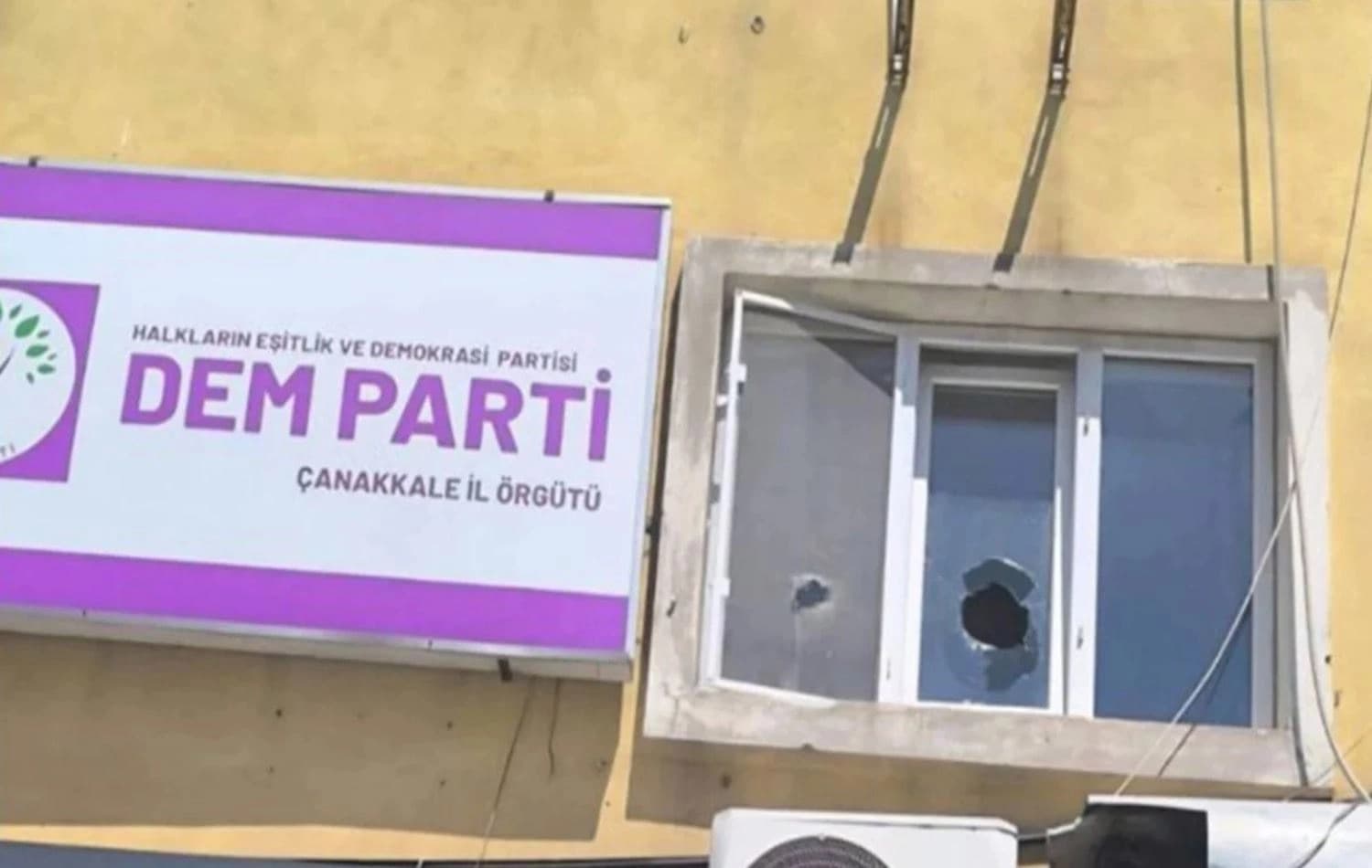 Avahiya DEM Partiyê ya ku rastî êrişê hatiye /Wêne: MA