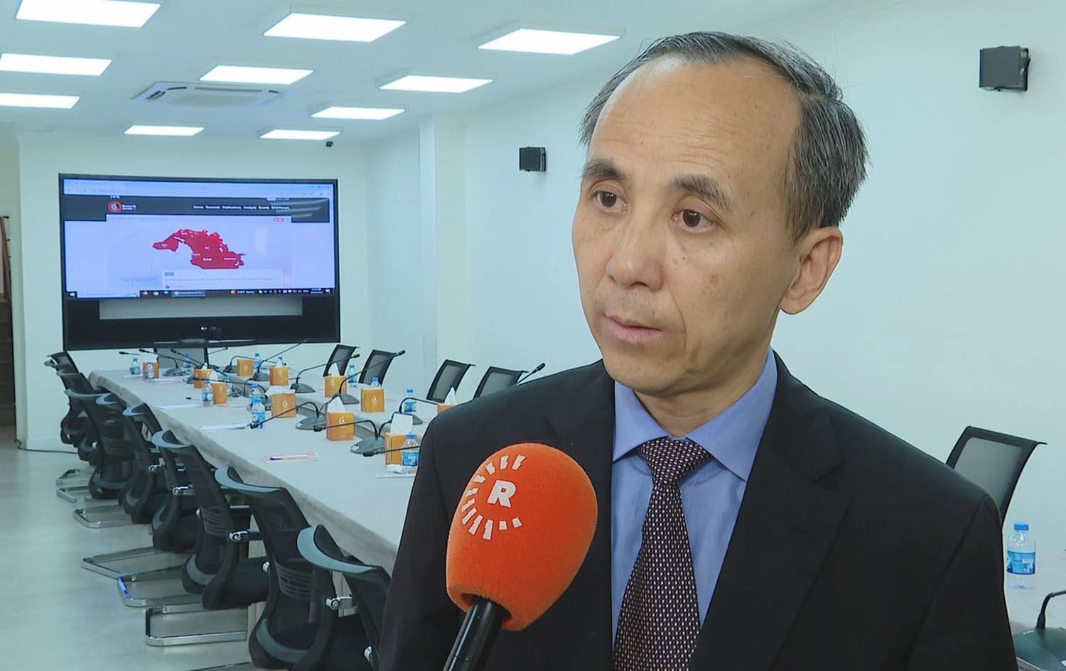 Konsulê Giştî yê Çînê yê Herêma Kurdistanê Liu Jun /Wêne: Rûdaw 