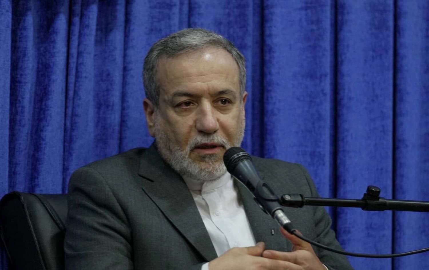Iranian Foreign Minister Abbas Araghchi speaking in a televised interview on May 31, 2025. Photo: IRNA