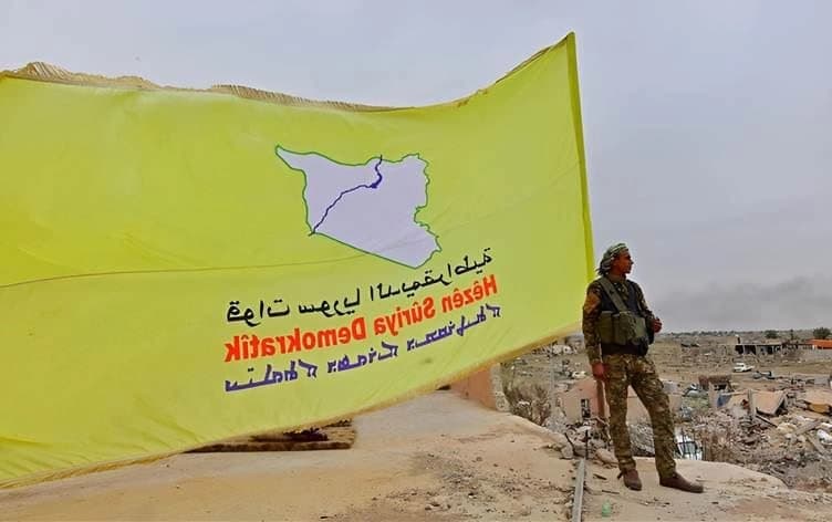A member of the Syrian Democratic Forces (SDF) pictured in Deir ez-Zor. File Photo: AFP