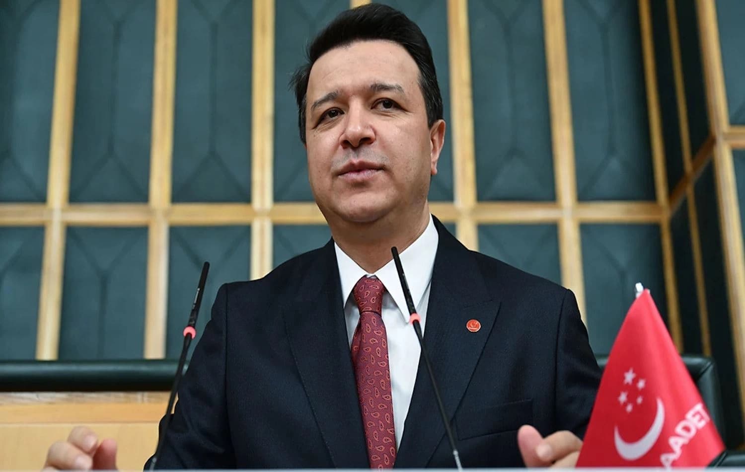 Saadet Partisi Genel Başkanı Mahmut Arıkan / Fotoğraf: AA 