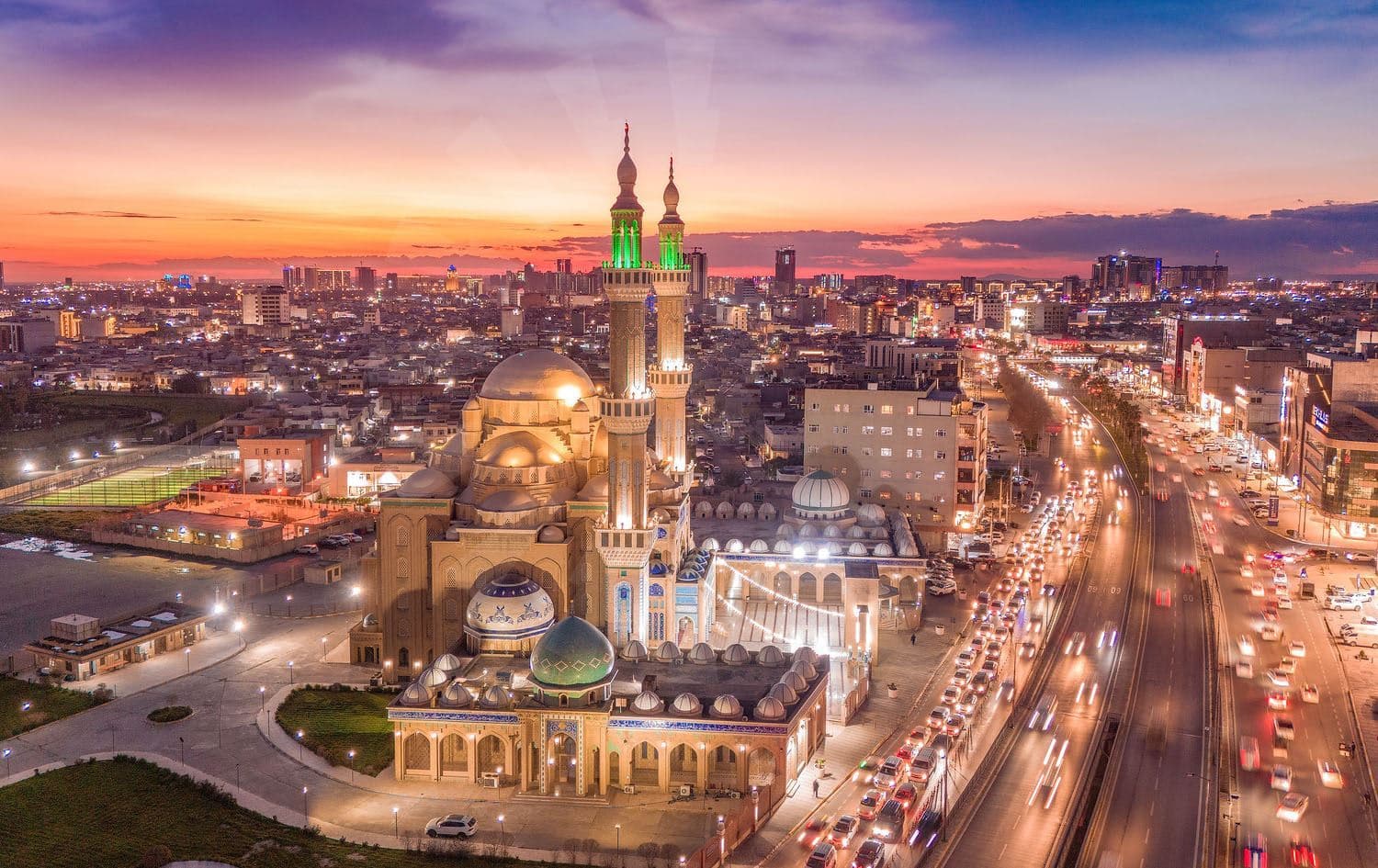 View of Jalil Khayat mosque in Erbil. File photo: Bilind T. Abdullah/Rudaw