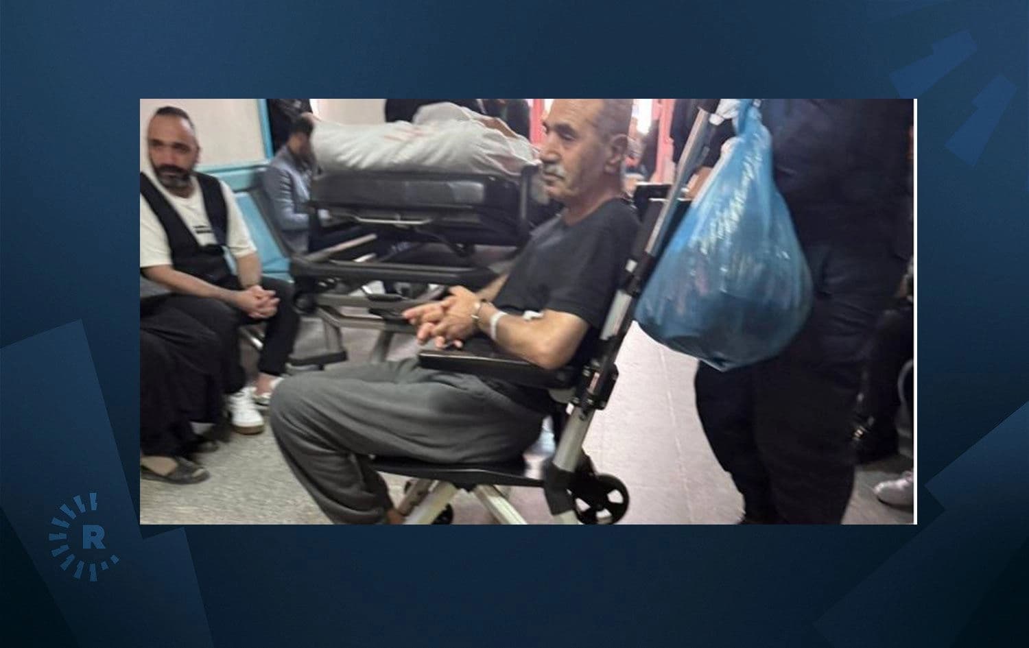 Ağır hasta tutuklu Mehmet Emin Çam. / Foto: MA