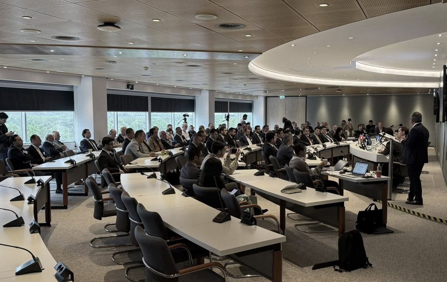 A joint economic forum between the Kurdistan Region and the Netherland's Hague. File photo: KRG 