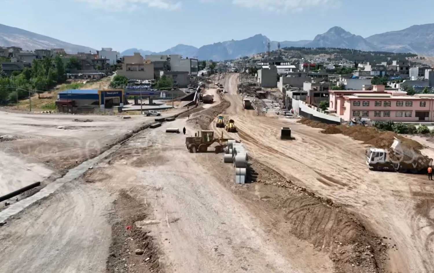 دیمەنێکی پڕۆژەکە لە پەڕەی فەرمیی حکومەت بڵاوکراوەتەوە