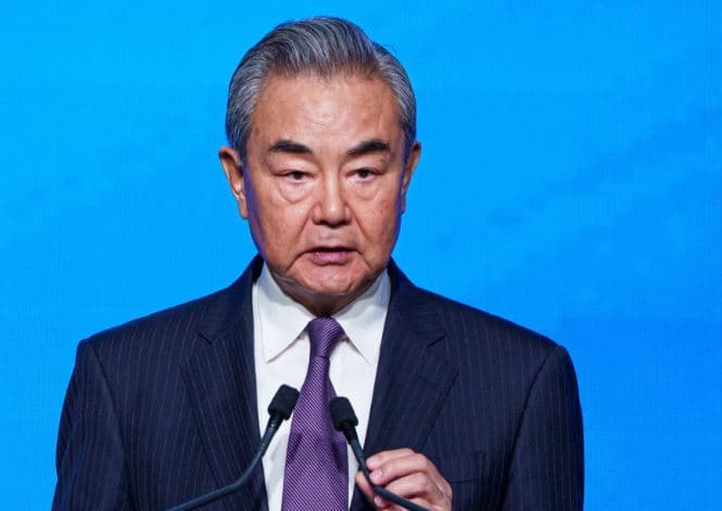 Wezîrê Karên Derve yê Çînê Wang Yi /Wêne: Bloomberg