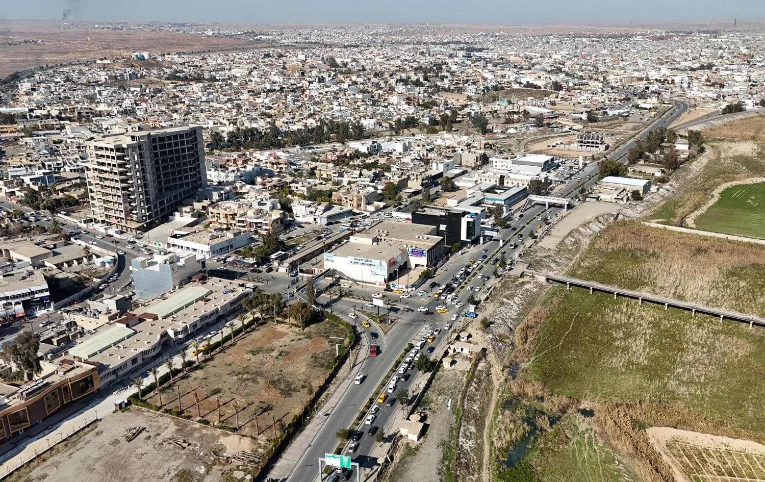 دیمەنێکی گشتیی شاری کەرکووک. وێنە: بڵند تاهیر- رووداو