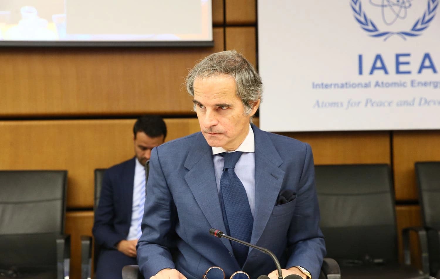 Uluslararası Atom Enerjisi Ajansı (UAEA) Başkanı Rafael Mariano Grossi / AA