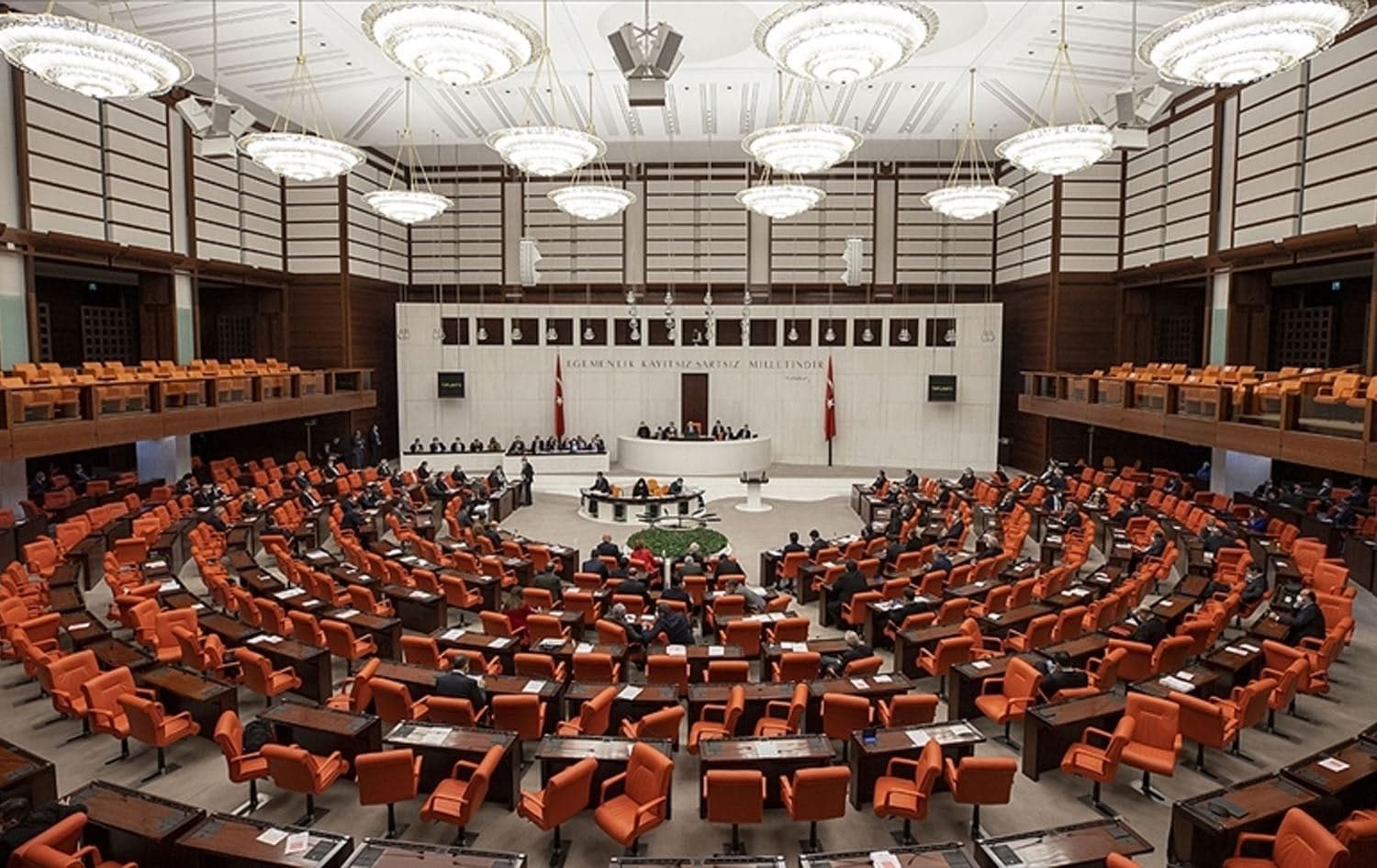 Picture of the Turkish parliament. File photo: AA