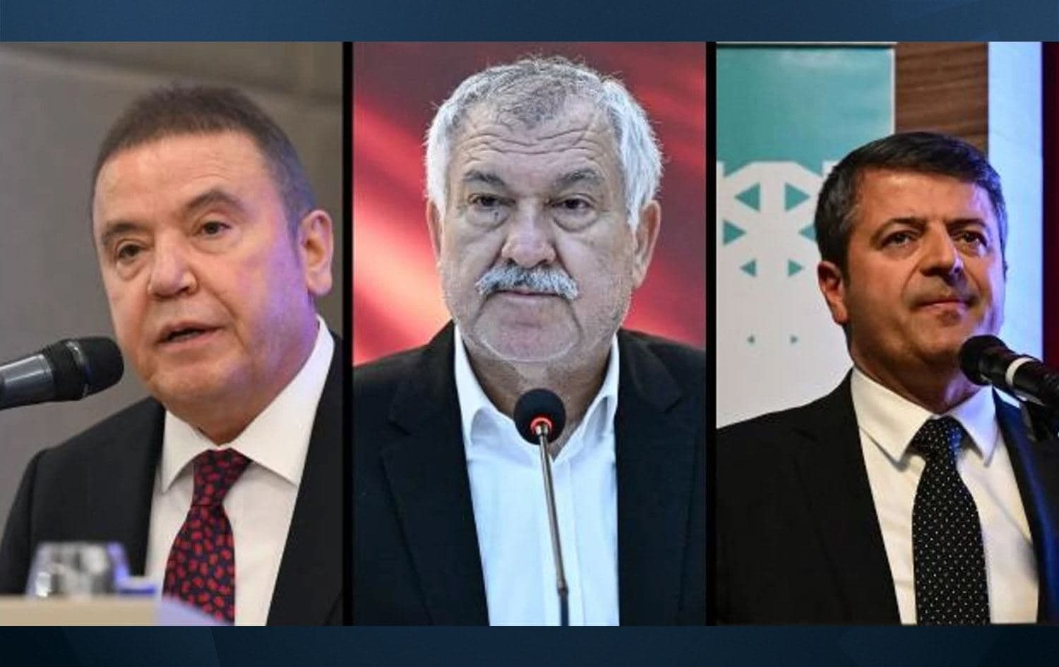 وێنەی سێ سەرۆک شارەوانییەکەی جەهەپە کە دەستگیر کراون