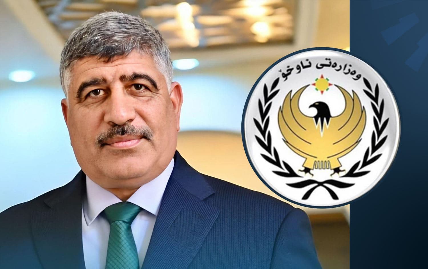 سەباح نوعمان، گوتەبێژی سوودانی و لۆگۆی وەزارەتی ناوخۆی هەرێمی کوردستان
