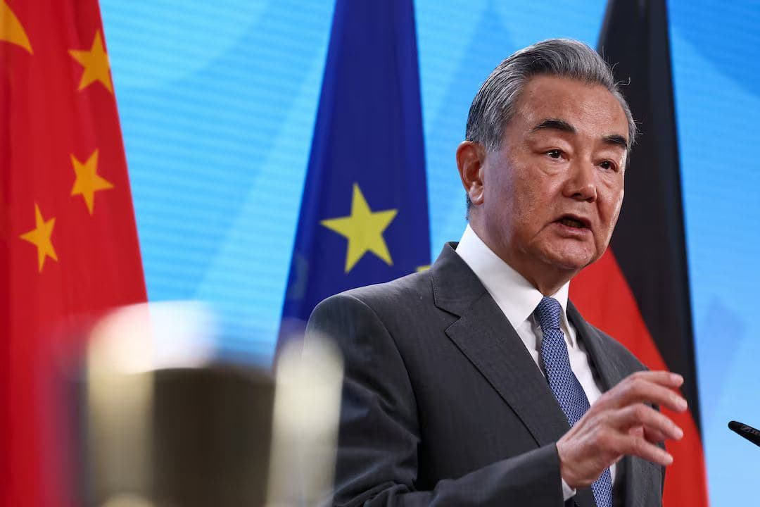 وانگ یی، وەزیری دەرەوەی چین. وێنە: Reuters