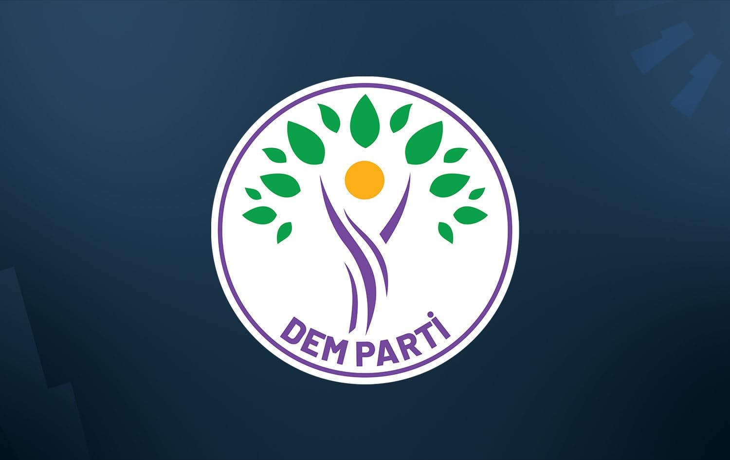 The Peoples' Equality and Democracy Party (DEM Party) logo. Graphic: Rudaw