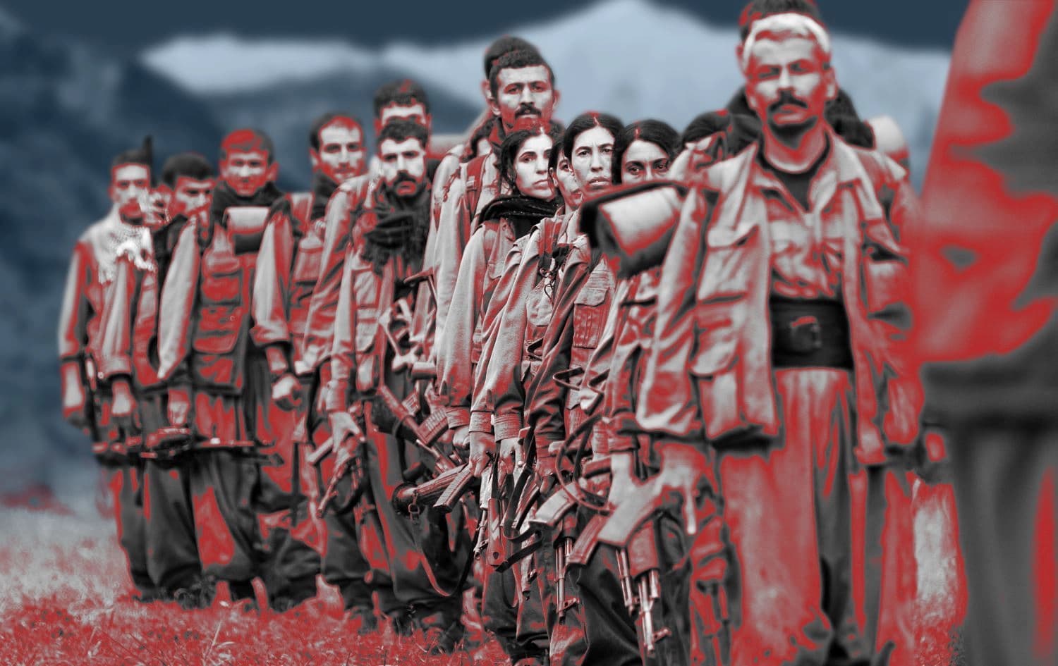 Gerîlayên PKKyê / Wêne: Arşîv