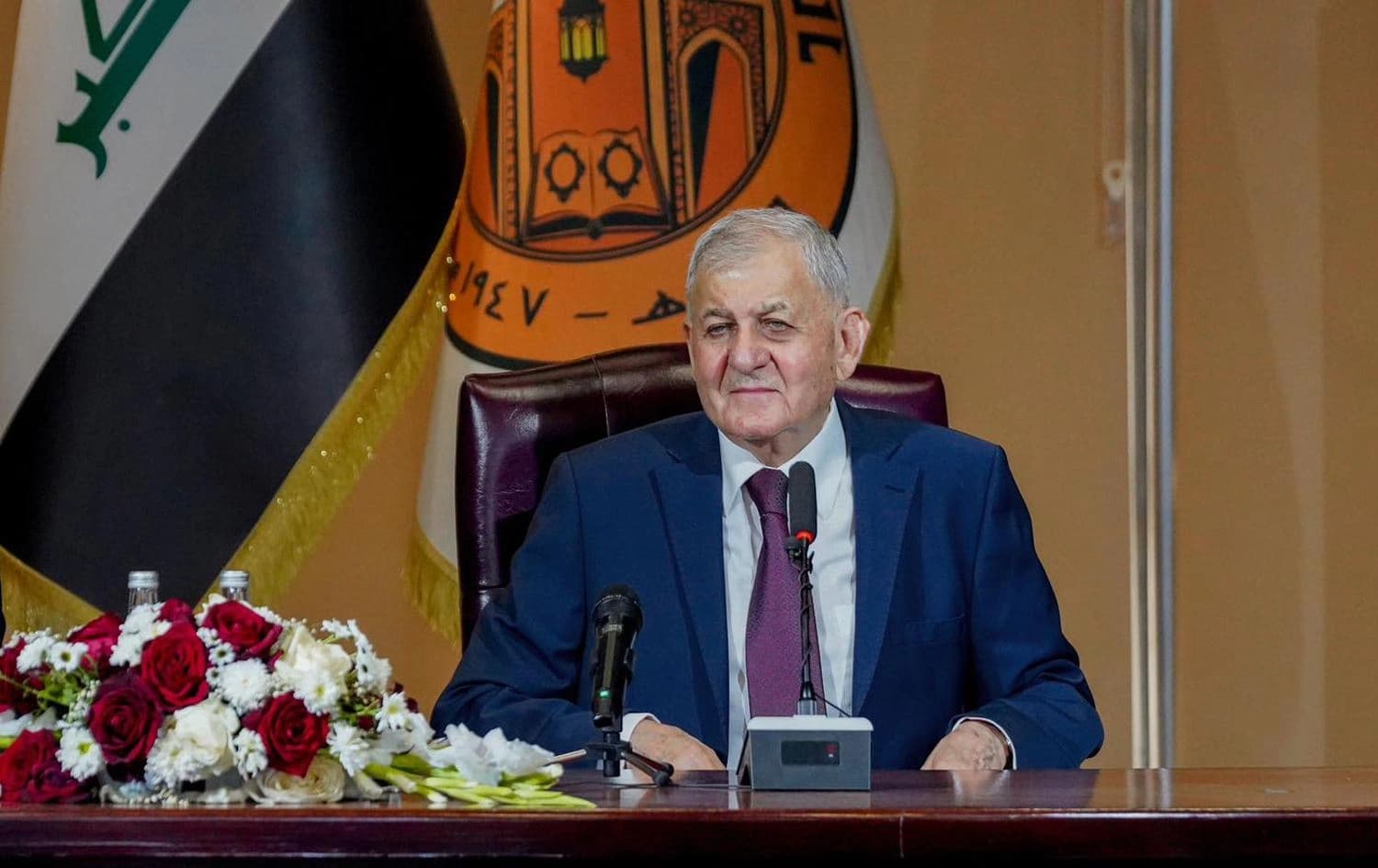 د. لەتیف رەشید، سەرۆککۆماری عێراق.