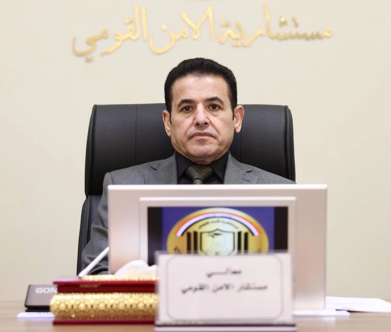 Iraq’s National Security Advisor Qasim al-Araji. Photo: INA