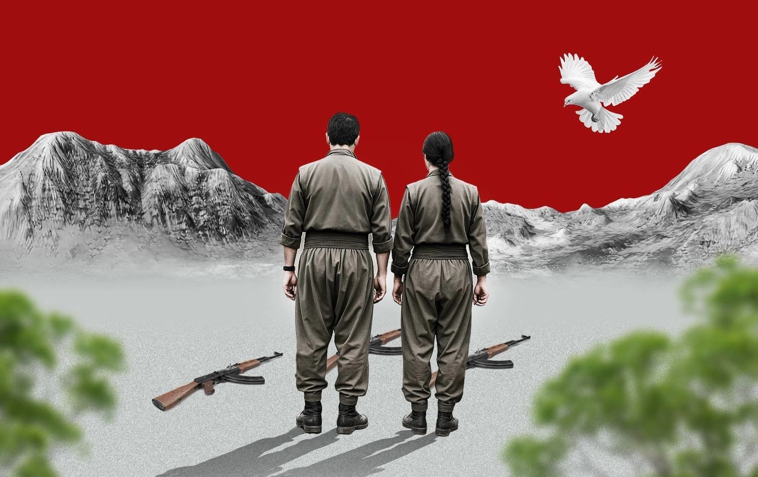 بەشێک لە گەریلاکانی پەکەکە لە باشووری کوردستان چەکەکانیان دادەنێن.