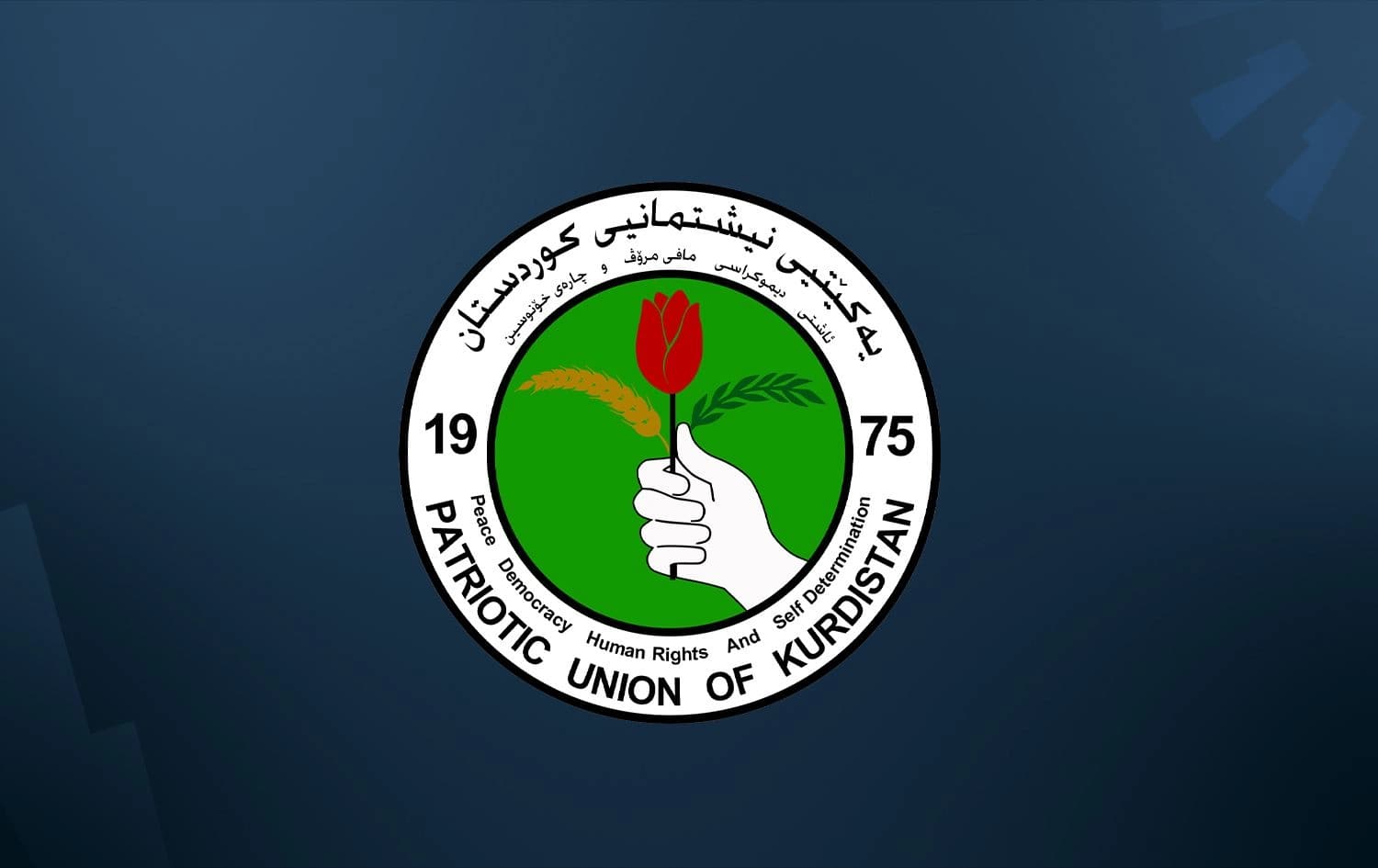 PUK logo. Graphic: Rudaw
