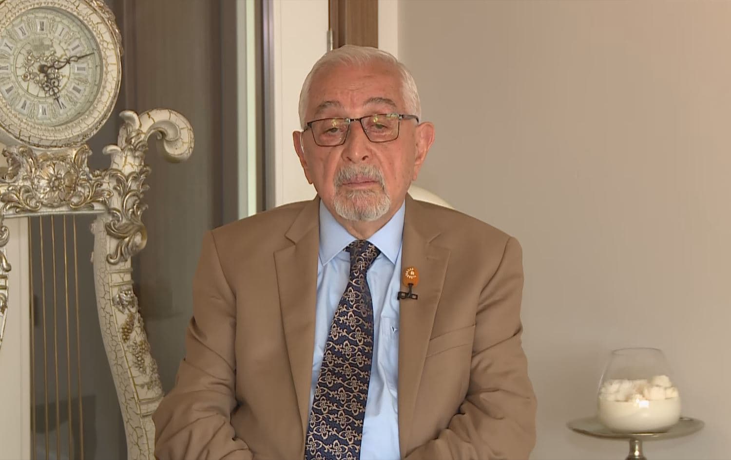 Mohammed Amin Penjwini speaking to Rudaw on July 11, 2025. Photo: Rudaw