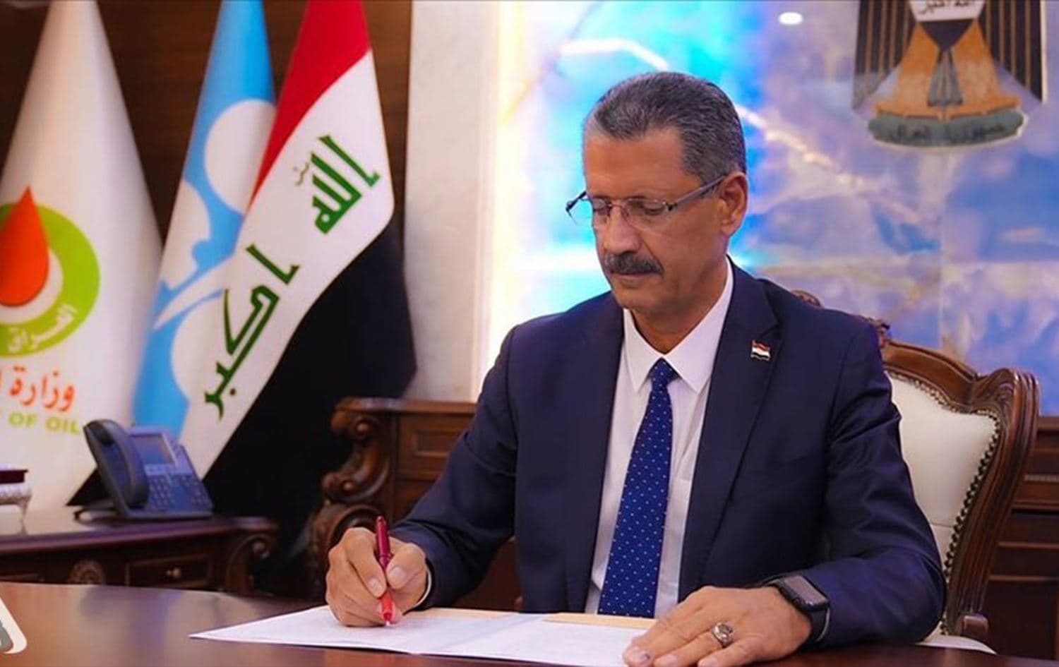 Iraqi Oil Minister Hayyan Abdul Ghani. File photo: INA