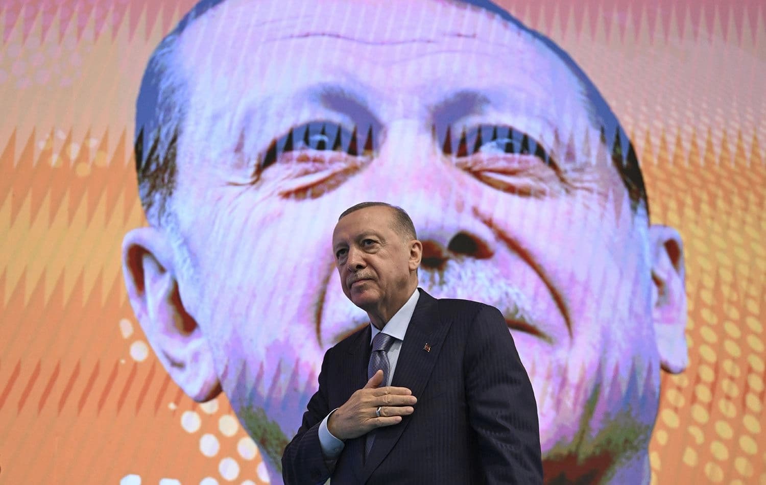 Türkiye Cumhurbaşkanı ve AK Parti Genel Başkanı Recep Tayyip Erdoğan, Kızılcahamam'da düzenlenen partisinin 32. İstişare ve Değerlendirme Toplantısı'nın kapanış programına katıldı. / AA