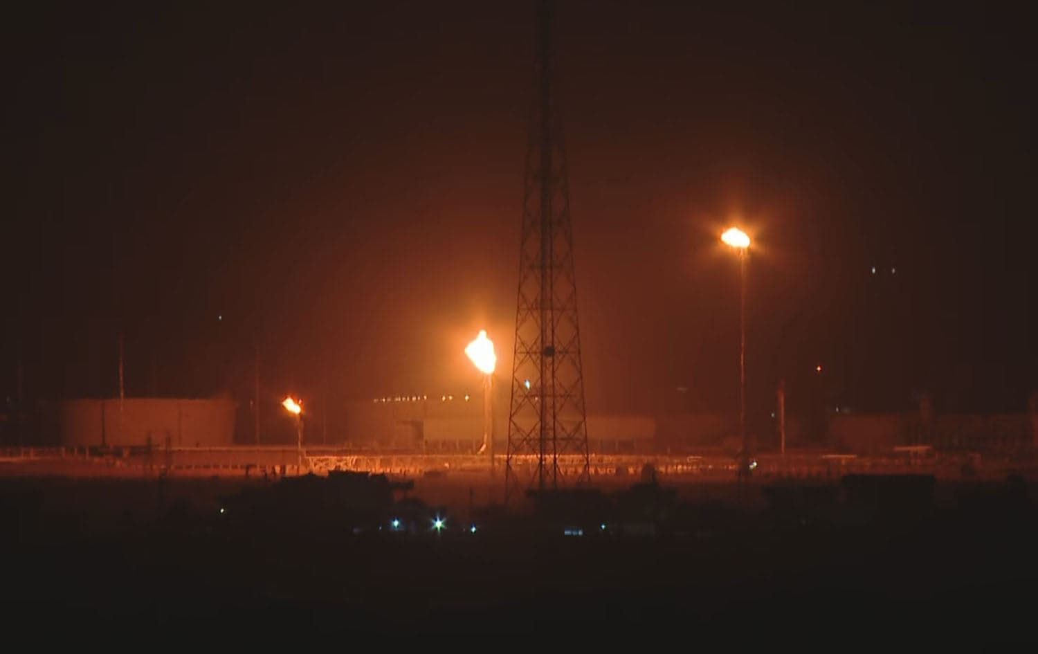 Khurmala oil field, southwest of Erbil, on July 14, 2025. Photo: Screengrab/Rudaw