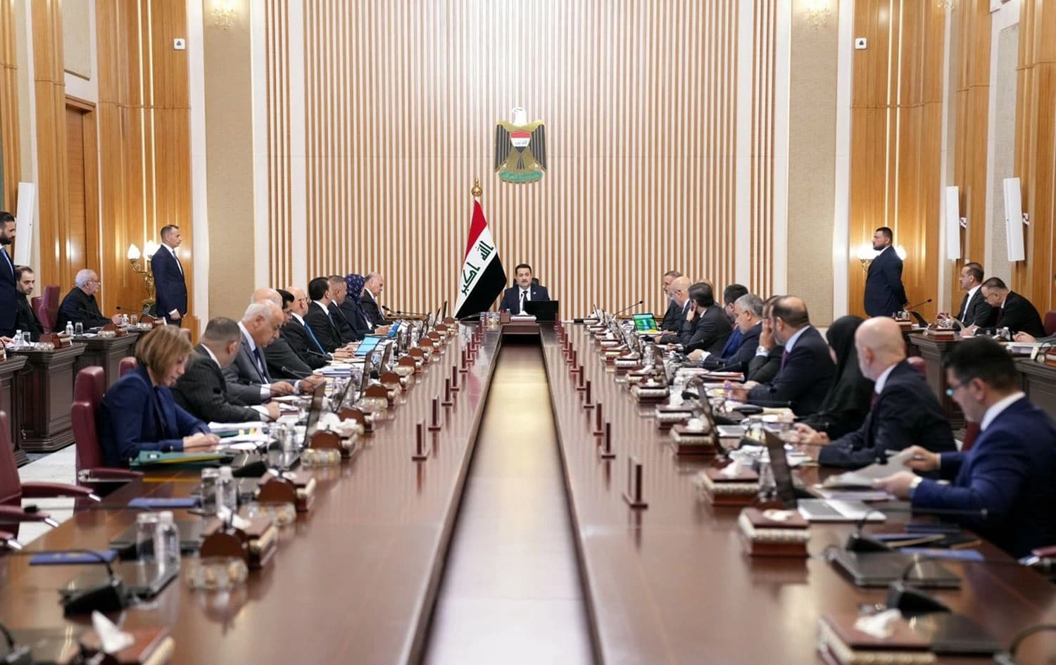 کۆبوونەوەی هەفتەی پێشووی ئەنجوومەنی وەزیران. 