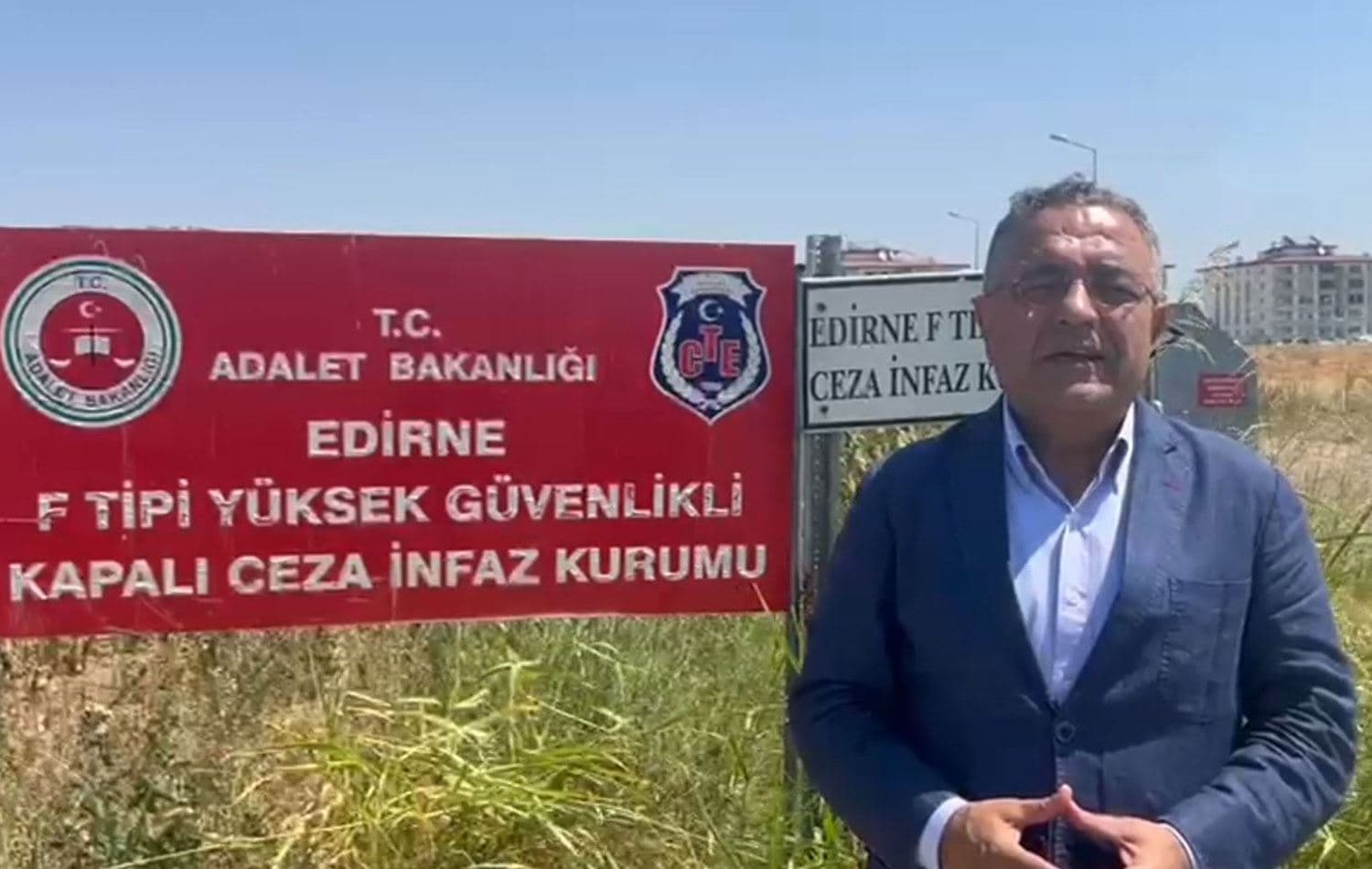 CHP Diyarbakır Milletvekili Sezgin Tanrıkulu, Selahattin Demirtaş'ı ziyaret etti. / Foto: Video alıntısı