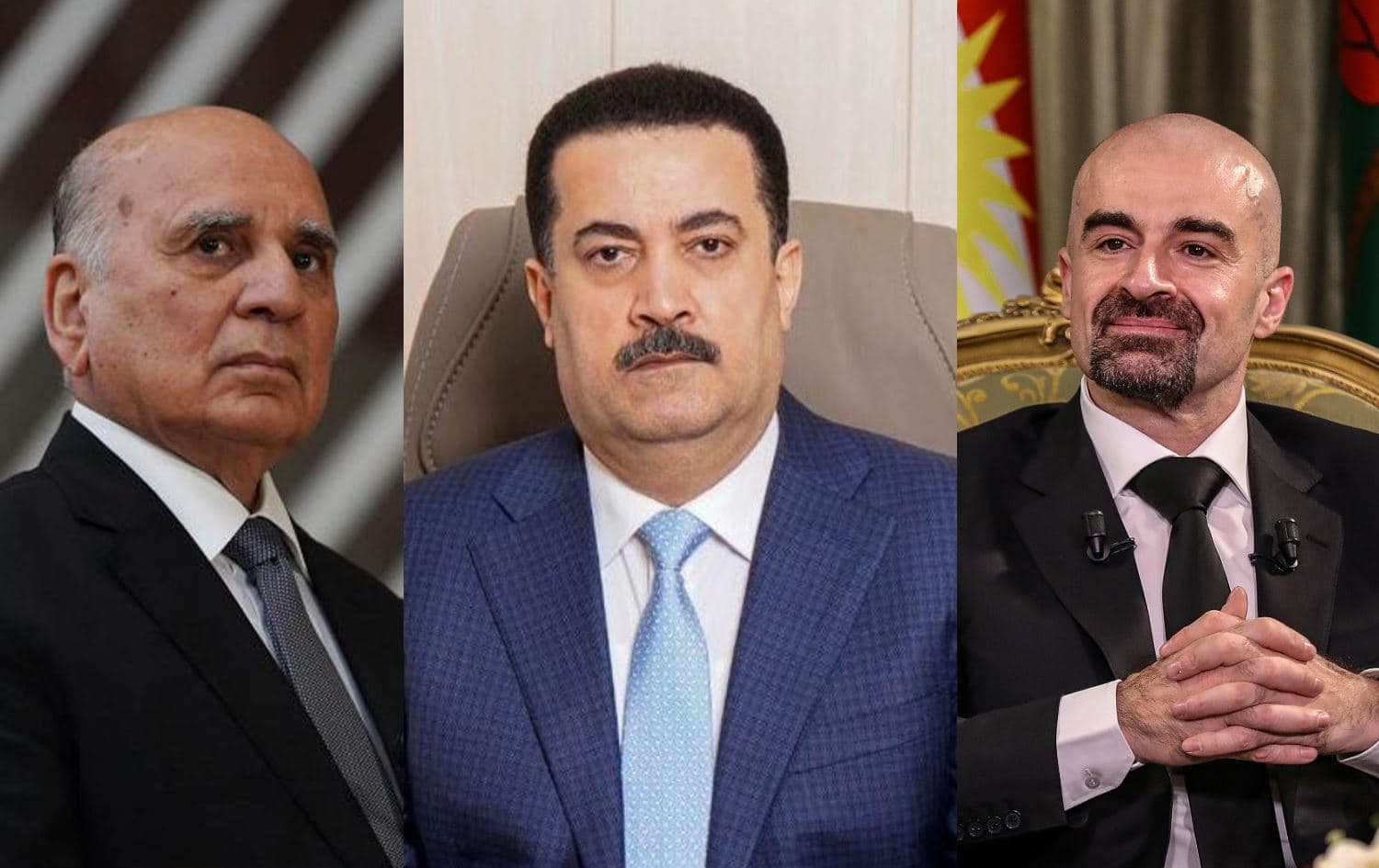 بافڵ تاڵەبانی و فوئاد حوسێن لەگەڵ سوودانی کۆدەبنەوە