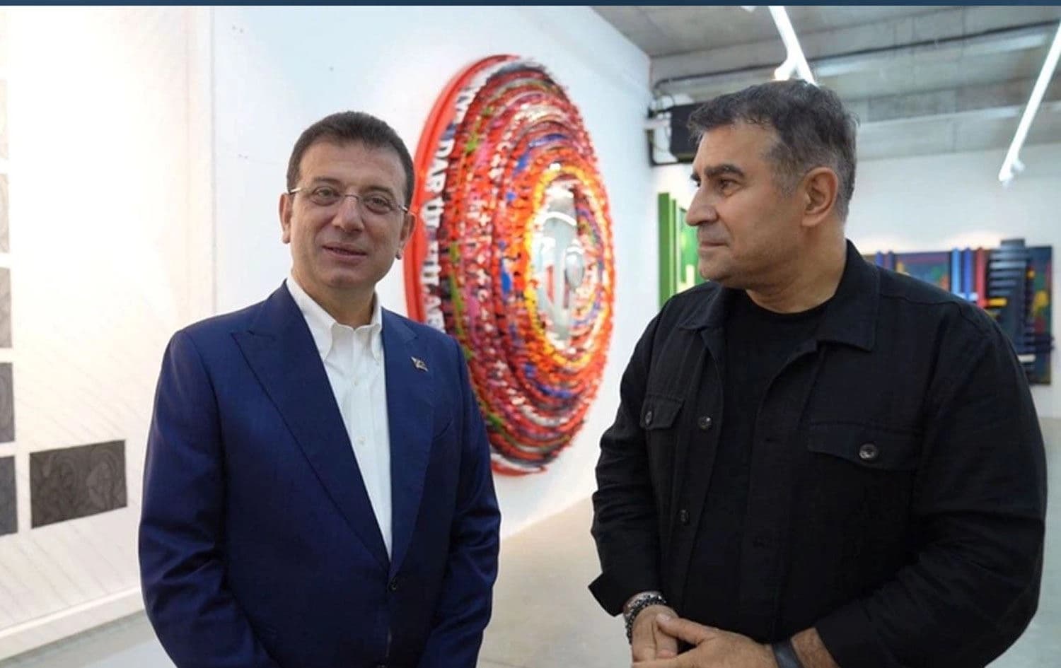 İmamoğlu ile Güneştekin bir arada