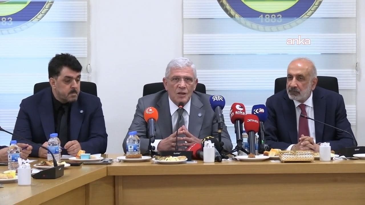 Foto: İyi Parti Genel Başkanı Müsavat Dervişoğlu/ANKA